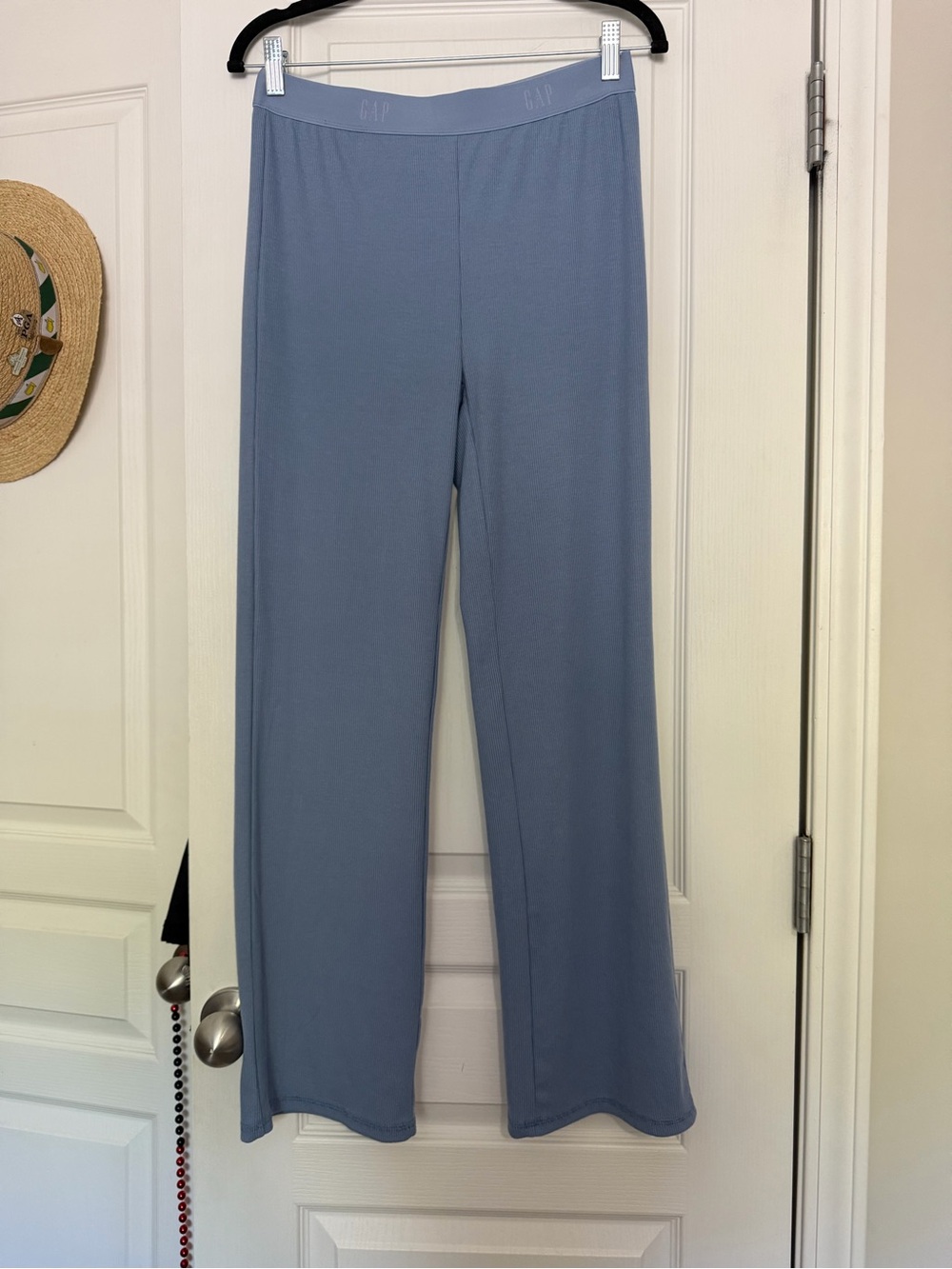 GAP Body Dusty Blue Wide Leg Lounge Pants